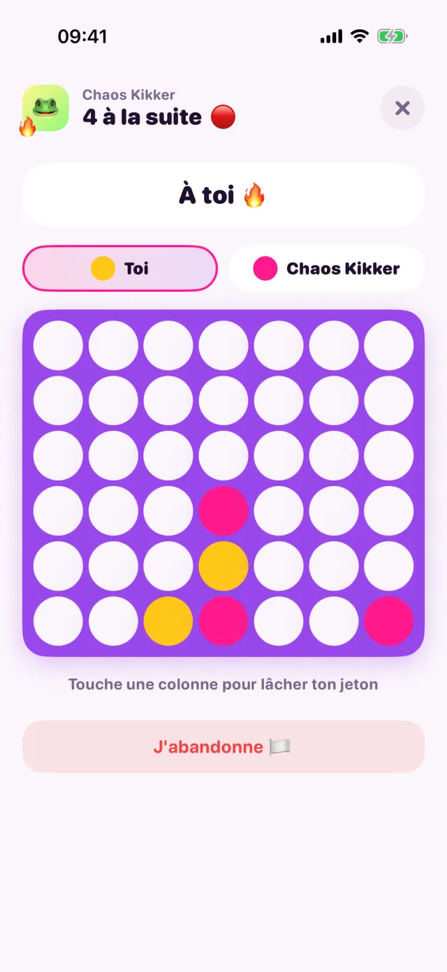 4 à la suite dans porpor, en pleine partie.