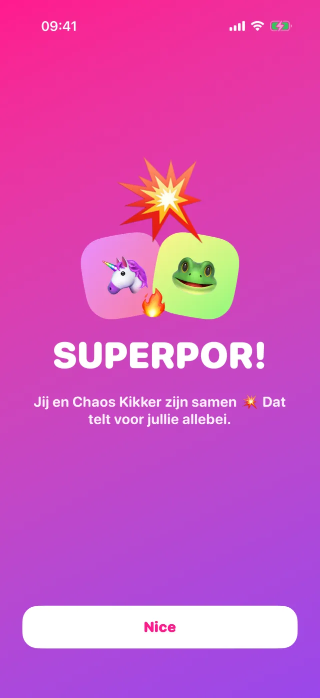 De SUPERPOR animatie voor twee besties die samen zijn.